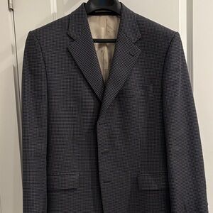 Peerless Man Classic Blue Gray Blazer